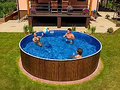 Каркасний басейн Azuro VAR 402 DL 4.6 x 1.2 м морозостійкий