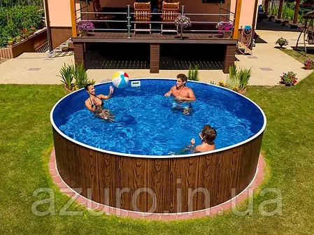 Каркасний басейн Azuro VAR 402 DL 4.6 x 1.2 м морозостійкий, фото 1