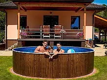 Каркасний басейн Azuro VAR 402 DL 4.6 x 1.2 м морозостійкий, фото 5