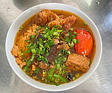 Крабова паста, в соєвій олії, для супів та локшини, Tm Por Kwan, Thai Crab paste with bean oil, 200г, Ч,, фото 5