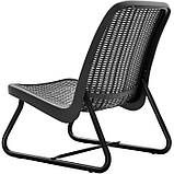 Садовий набір меблів Modica сірого кольору, фото 5