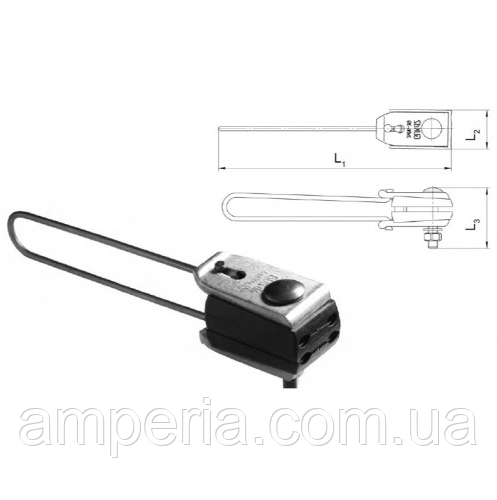 Натяжний затискач GUKd2 2x(16-35) SICAME