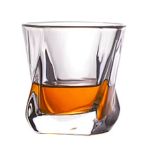 Набір склянок для віскі 310мл Стакани dof Набір 6 шт склянки Стакани рокс Квадратна склянка для віскі, фото 4