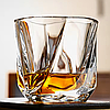 Набір склянок для віскі 310мл Стакани dof Набір 6 шт склянки Стакани рокс Квадратна склянка для віскі, фото 6