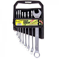 Набір ключів комбінованих. 8 предметів Alloid 8-19 мм. (спеццiна)