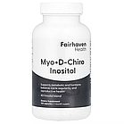Fairhaven Health, міоінозитол і D-хіро-інозитол, 120 капсул