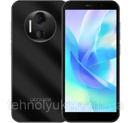 Смартфон Doogee X97 3/16 GB Black, 2sim, 4200 mAh, 8+2/5Мп, екран 6" IPS, MediaTek Helio A22, 4G, фото 1