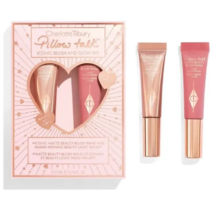 Набір румяна та хайлайтер Charlotte Tilbury Pillow Talk Blush and Glow Kit