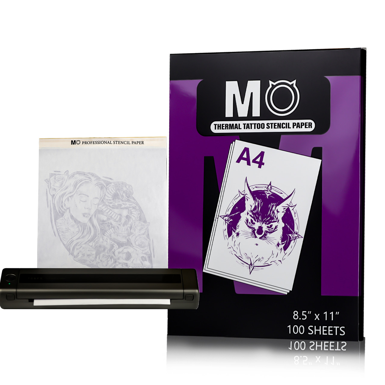1 шт Трансферний папір для принтеру Mo Tattoo Stencil Transfer Paper