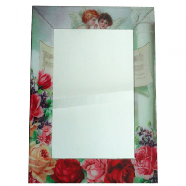 740-001 Дзеркало з рамкою Ангели 80*60*4,5см