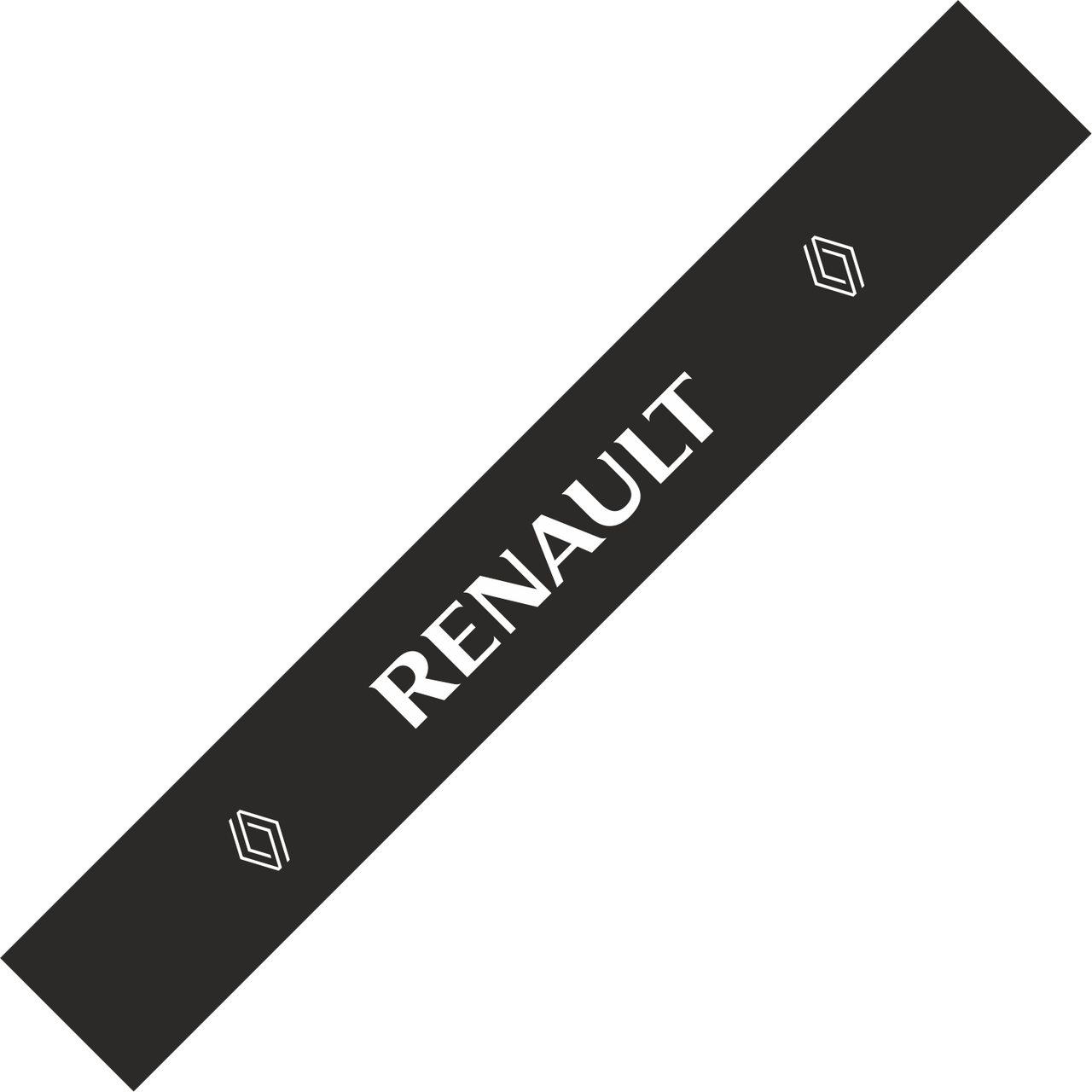 Сонцезахисна наклейка на лобове скло RENAULT