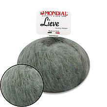 Mondial Lieve 90% Kid mohair, Блакитна ялина No68