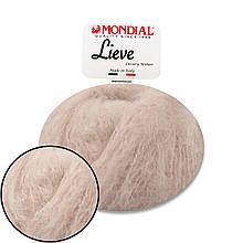 Mondial Lieve 90% Kid mohair, Пудра №74