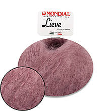 Mondial Lieve 90% Kid mohair, Снігова троянда No337