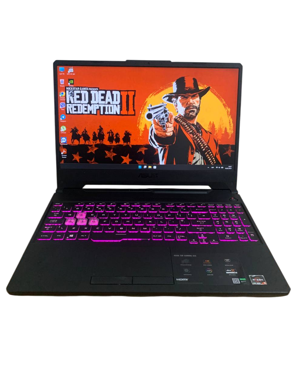 Ігровий ноутбук ASUS TUF Gaming A15 15.6" IPS Full HD Ryzen 5 Gen 4 /GTX1650/16 Гб DDR4 SSD 512 ГБ Samsung