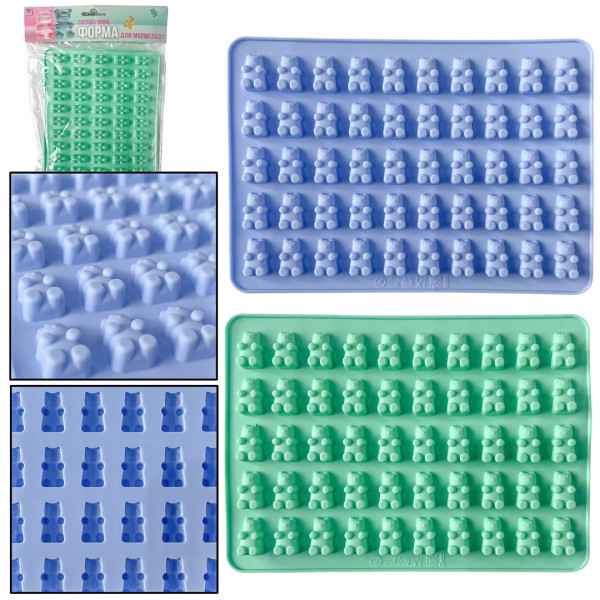 3200-69 Силіконова форма для мармеладу 18.8х13.7см