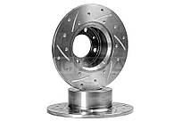 Диск гальмівний передній з виточкою та перфорац. ВАЗ 2101, 21011, 2102, 2103, 2104, 2105, 2106, 2107 "Класика"