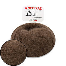 Mondial Lieve 90% Kid mohair, Коричневий No180