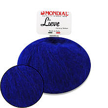 Mondial Lieve 90% Kid mohair, Синий №58