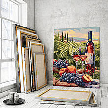 Картини за номерами 40*50 "Фруктове вино" No5702, Ідейка
