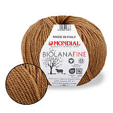 Mondial Bio Lana Fine, Коричневий No367