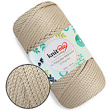 Шнур поліпропіленовий 4мм, Knit Me Macrame XL, Світлий беж №1605