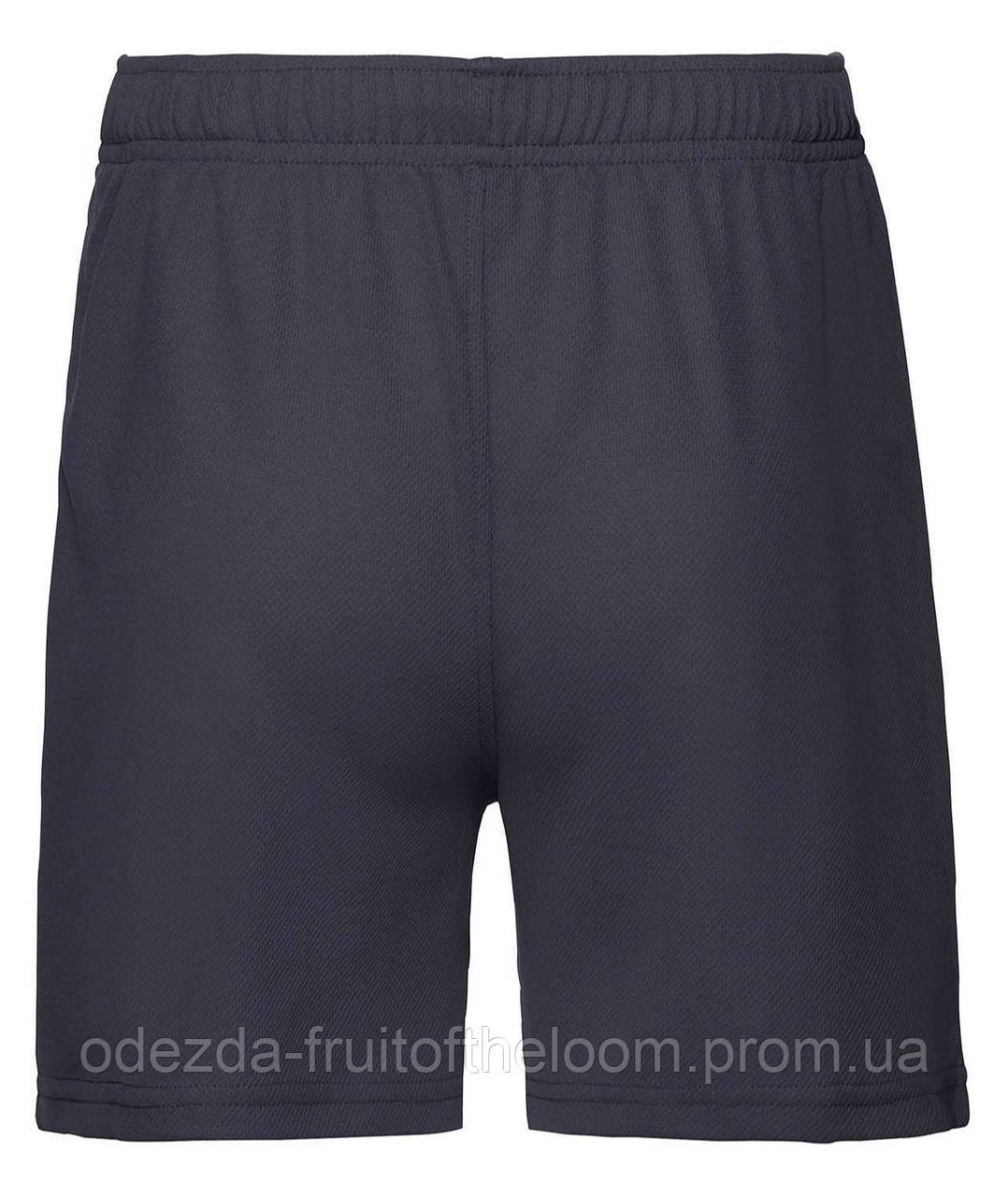 Глибоко Темно-Сині шорти дитячі для дівчинки літні Kids performance shorts Fruit of the loom