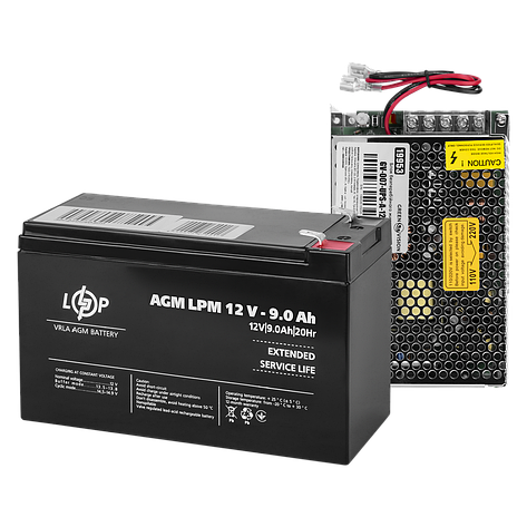 Блок безперебійного живлення з АКБ GV-007-UPS-A-1203-8A-9Ah, фото 1