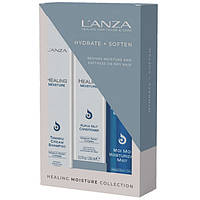 Набір для зволоження волосся L'anza Healing Moisture Trio Kit 1 уп х 3шт