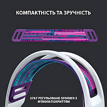 Навушники Logitech G733 Lightspeed Wireless RGB Gaming Headset White NoBox, фото 3