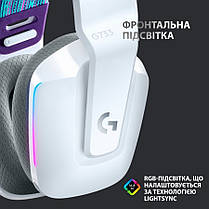 Навушники Logitech G733 Lightspeed Wireless RGB Gaming Headset White NoBox, фото 6