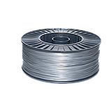 Філамент PLA 1,75мм 3,0кг, сірий-металік, фото 2