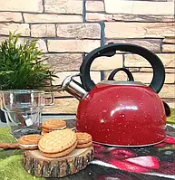 Чайник зі свистком EB-1440 (2,5 л) Червоний