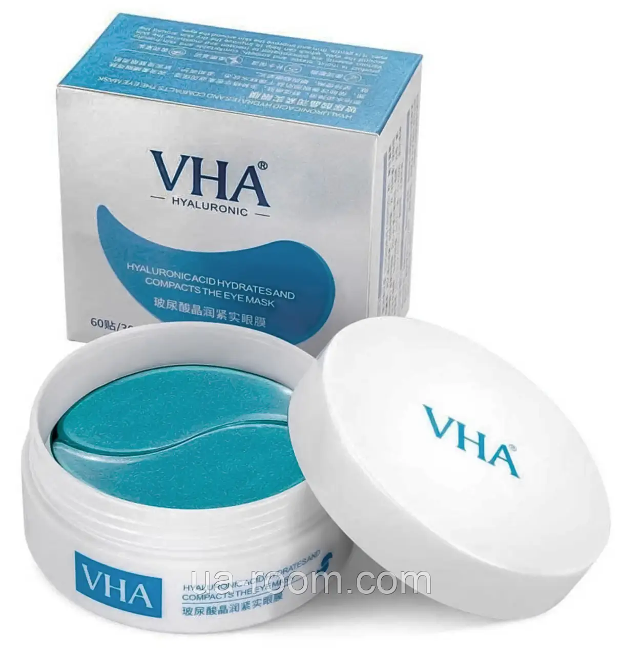 Гидрогелевые патчи с гиалуроновой кислотой VHA Hyaluronic, 60 шт