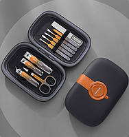 Манікюрний набір MANICURE Spase 10 предметів чорний