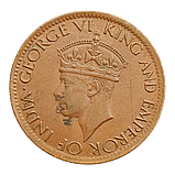 Цейлон 1 цент, 1942, фото 2