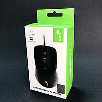 Миша комп'ютерна дротова 4you M1 black (3кн, 1000DPI, 12 міс гарантія), фото 4