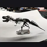 3D-пазл металевий Тиранозавр Рекс. Тирекс, фото 8