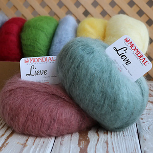 Mondial Lieve 90% Кід мохер, 50гр/140м