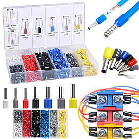 Набір ізольованих кінцевиків - гільз 1200 в органайзері RC-K-1191