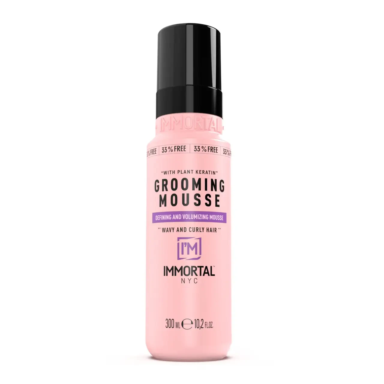 Піна для фіксації та догляду за волоссям Immortal NYC Grooming Mousse 300 мл NYC-126