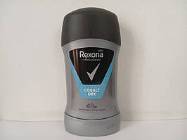Твердий чоловічий дезодорант антиперспірант Rexona Cobalt 50 мл (Рексона Кобальт)