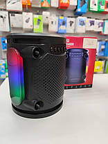 Колонка ZQS-1452 Mini Speaker LED Bluetooth (Чорний), фото 3