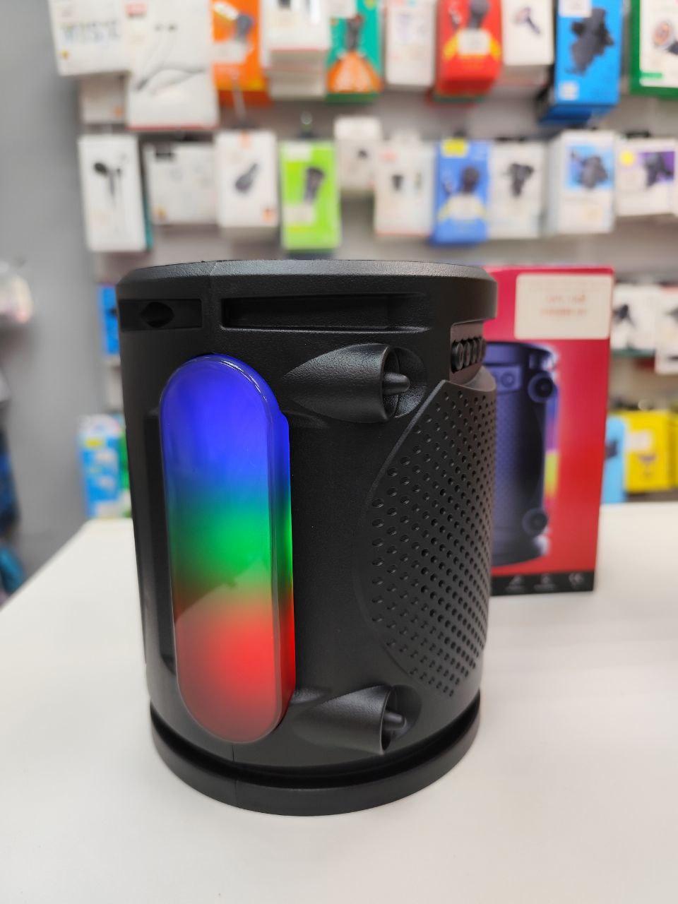 Колонка ZQS-1452 Mini Speaker LED Bluetooth (Чорний)