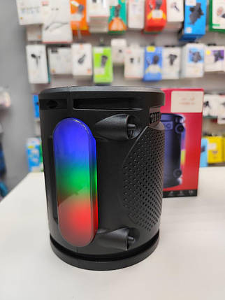 Колонка ZQS-1452 Mini Speaker LED Bluetooth (Чорний), фото 1