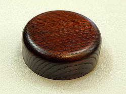 Підставка 80 мм, товщина 30 мм, З круглим фризом, пофарбована. Лише тверді породи дерева. №17