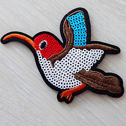 Термоаплікація "Пташка" в асорт.