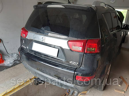 Фаркоп Peugeot 4007 2007-2012 (Пежо 4007) без зняття бампера, фото 1