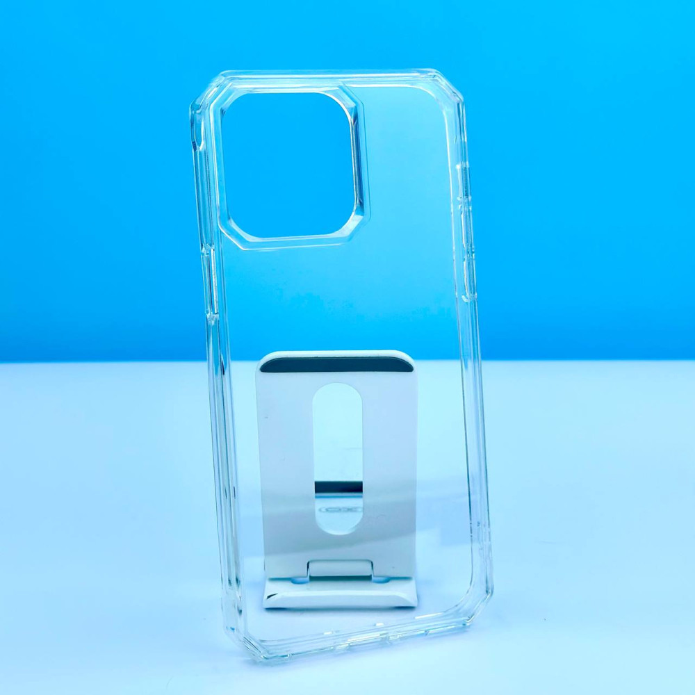 Чохол Octagon Crystal Case iPhone 13 Білий
