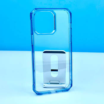 Чехол Octagon Crystal Case iPhone 14 Plus Блакитний